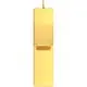 Wascharmatur in gebürstetem Goldfinish von Ideal Standard, mit rechteckiger Form und Auslauf, geeignet für moderne Badezimmer.